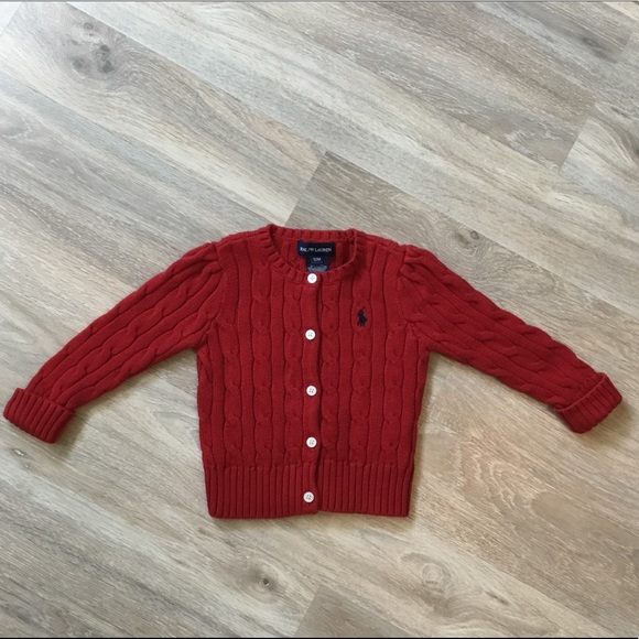 Ralph Lauren Other - Ralph Lauren Button Down Cable-Knit Sweater